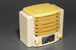 Kadette ’Classic’ Radio Model K-11 in Ivory and Yellow Plaskon - Scarce